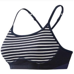 NB x J.Crew Printed Tenderly Obsessive Sports Bra